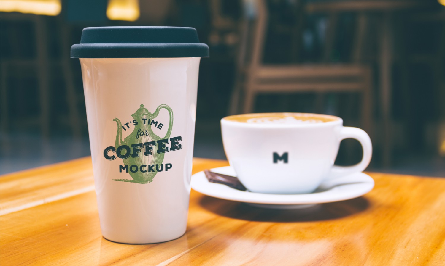 Coffee Mug Cup PSD Mockup