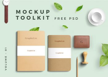 Free Mockup Toolkit Set Vol 01