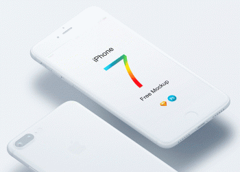 iPhone 7 Free PSD & Sketch Mockup