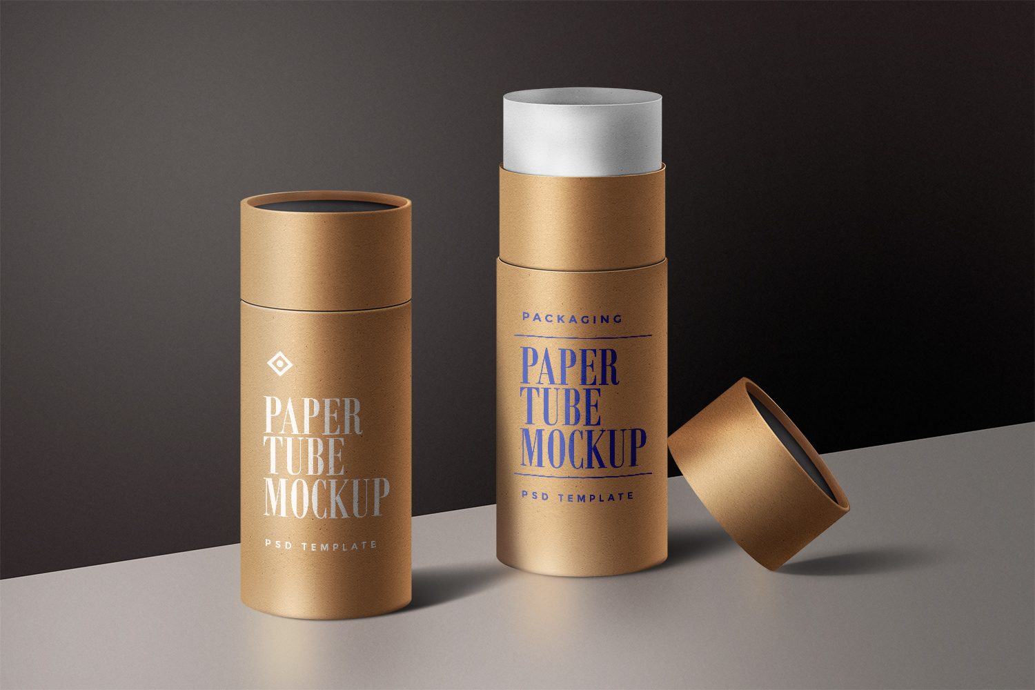 Download Paper Tube Packaging Mockup Template Best Free Mockups