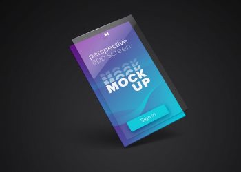 Perspective App Screen Mockup