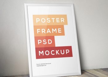 Poster Frame PSD Mockup