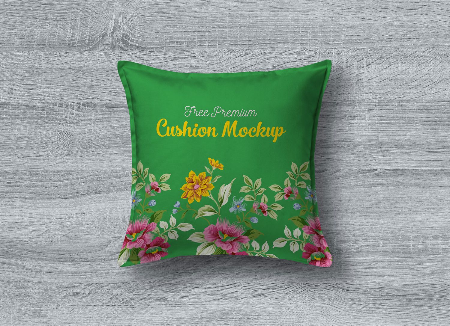 Premium Quality Cushion Cover Mockup