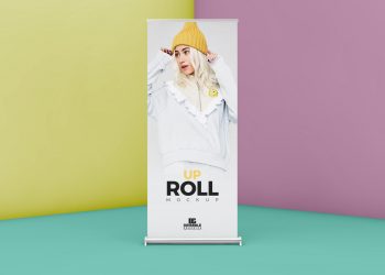 Roll Standing Banner Mockup