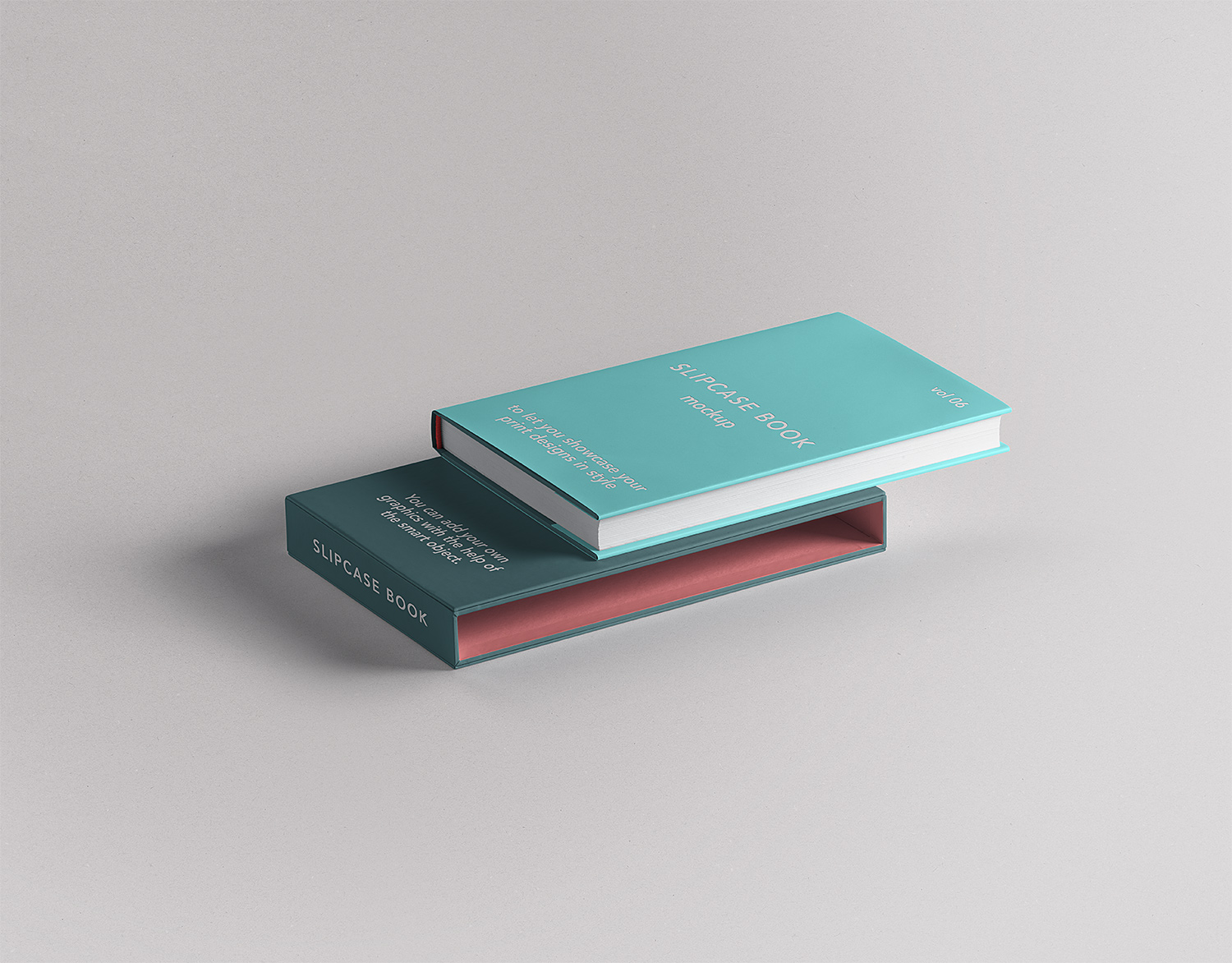 Slipcase Book Mockup PSD