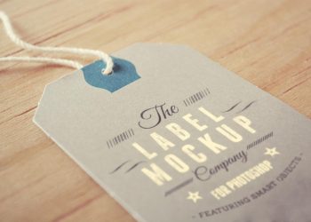 Tag Label Logo Mockup