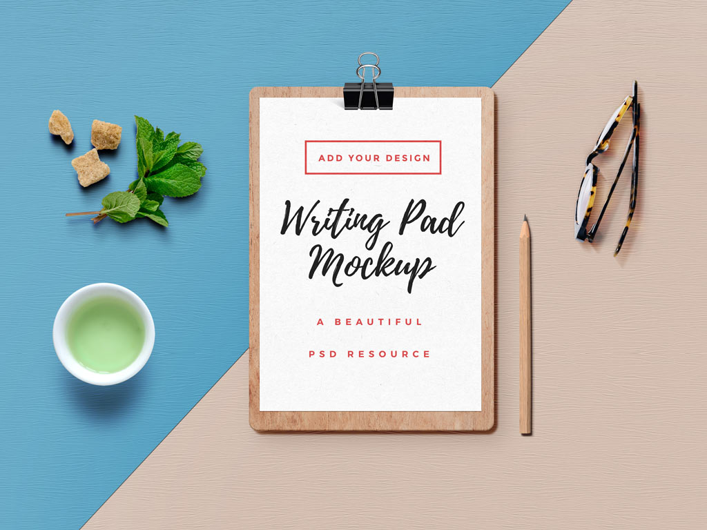 Download Writing Pad Mockup Psd Best Free Mockups Yellowimages Mockups