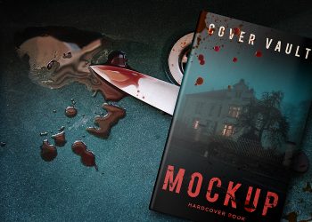 Book Mockup Horror Murder