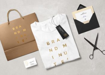 Brandminute Free Mockup Scene