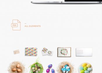 Easter Scene Mockup Generator