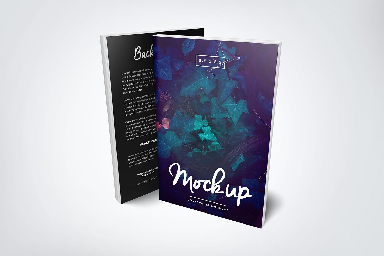 Download Front Back Paperback Book Mockup Best Free Mockups