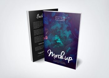 Front & Back Paperback Book Mockup