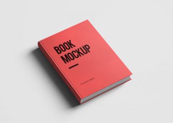 High-Resolution Book Mockup PSD