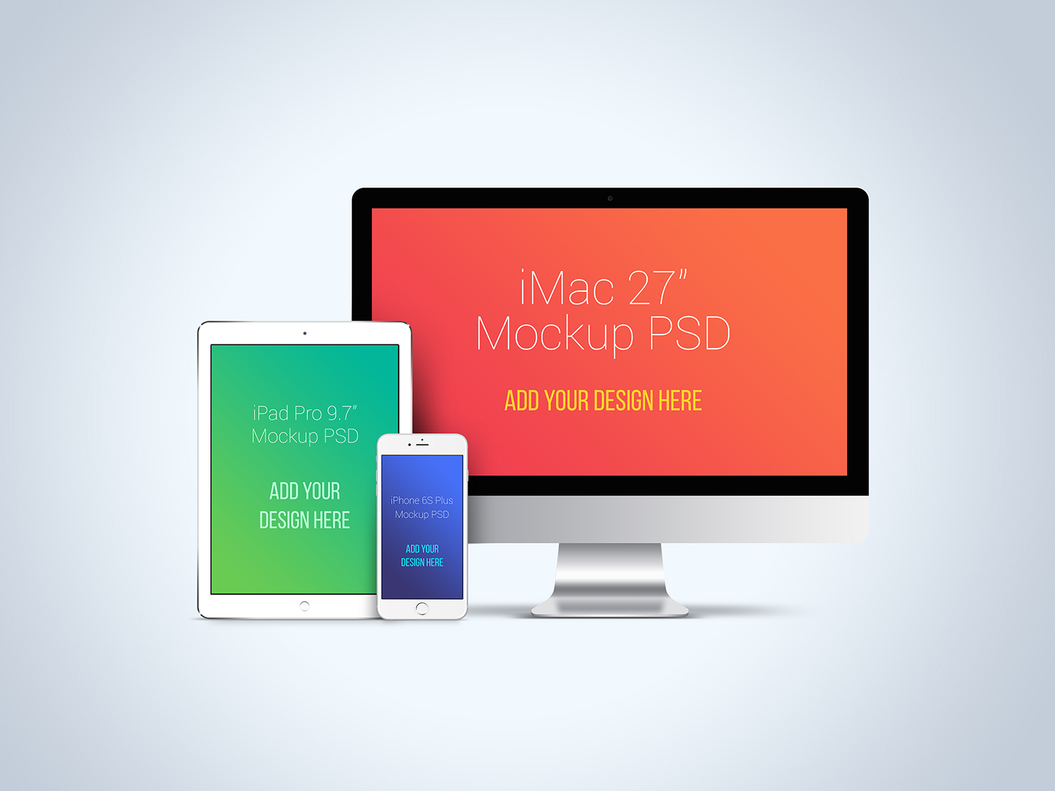 Huge Apple Devices Mockup Bundle