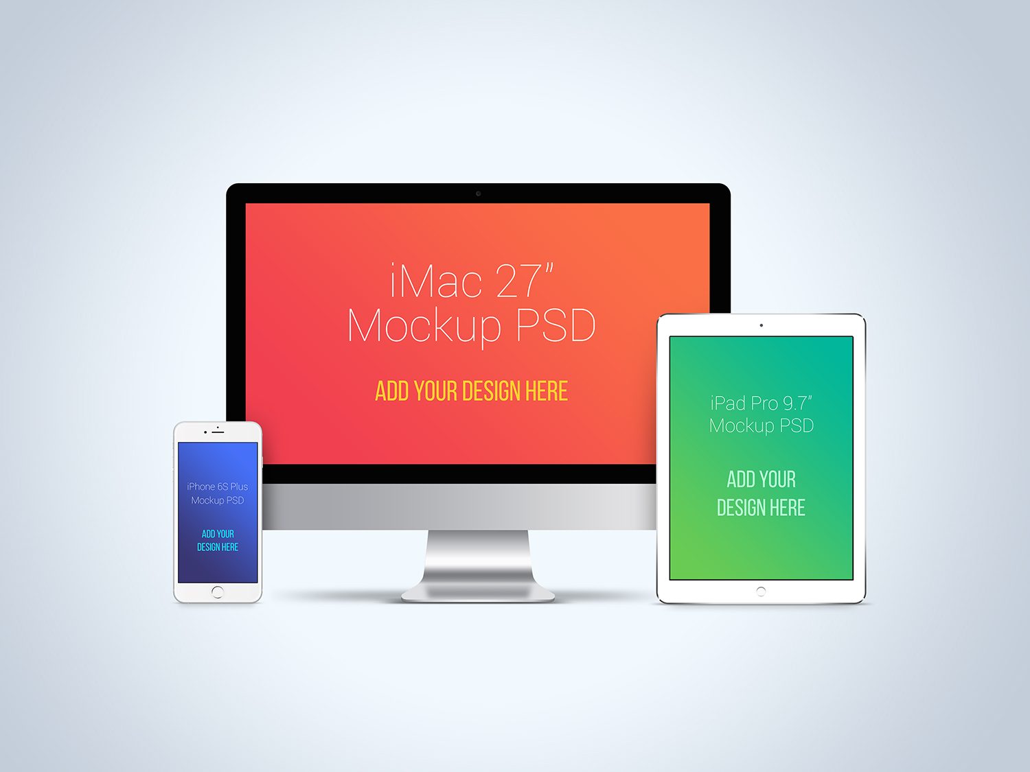 Huge Apple Devices Mockup Bundle