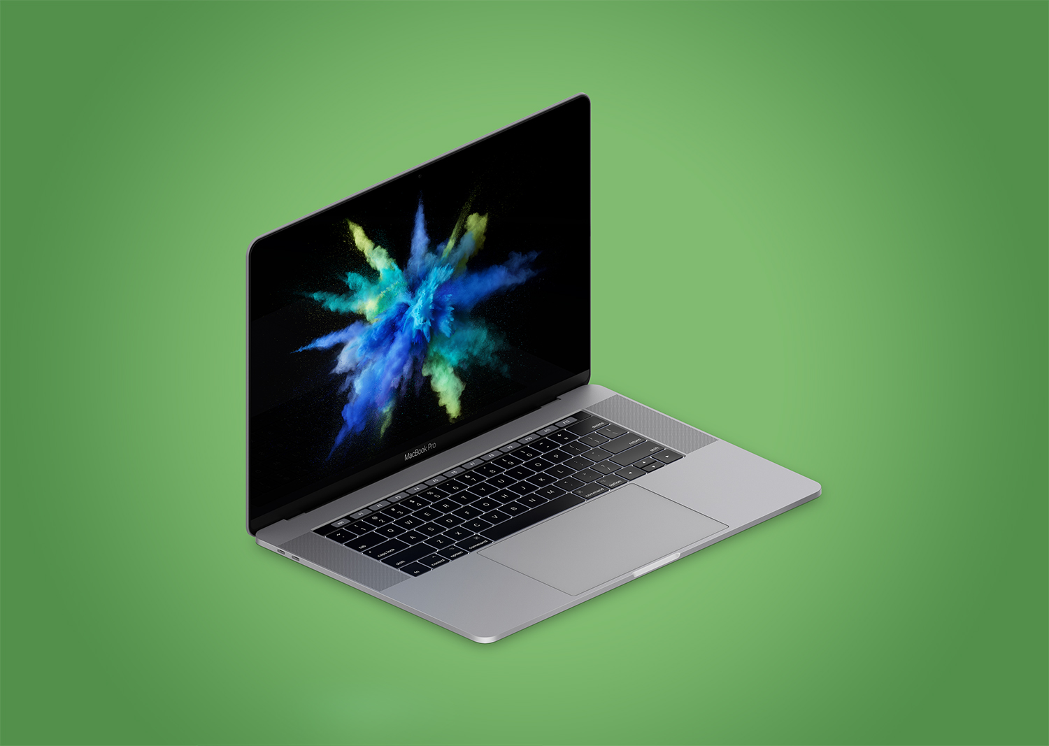 Download Isometric Apple Macbook Pro 4k Mockup Psd Best Free Mockups