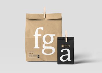 Paper Bag PSD Mockups