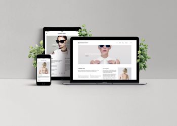 Responsive Web Design Showcase Mockup