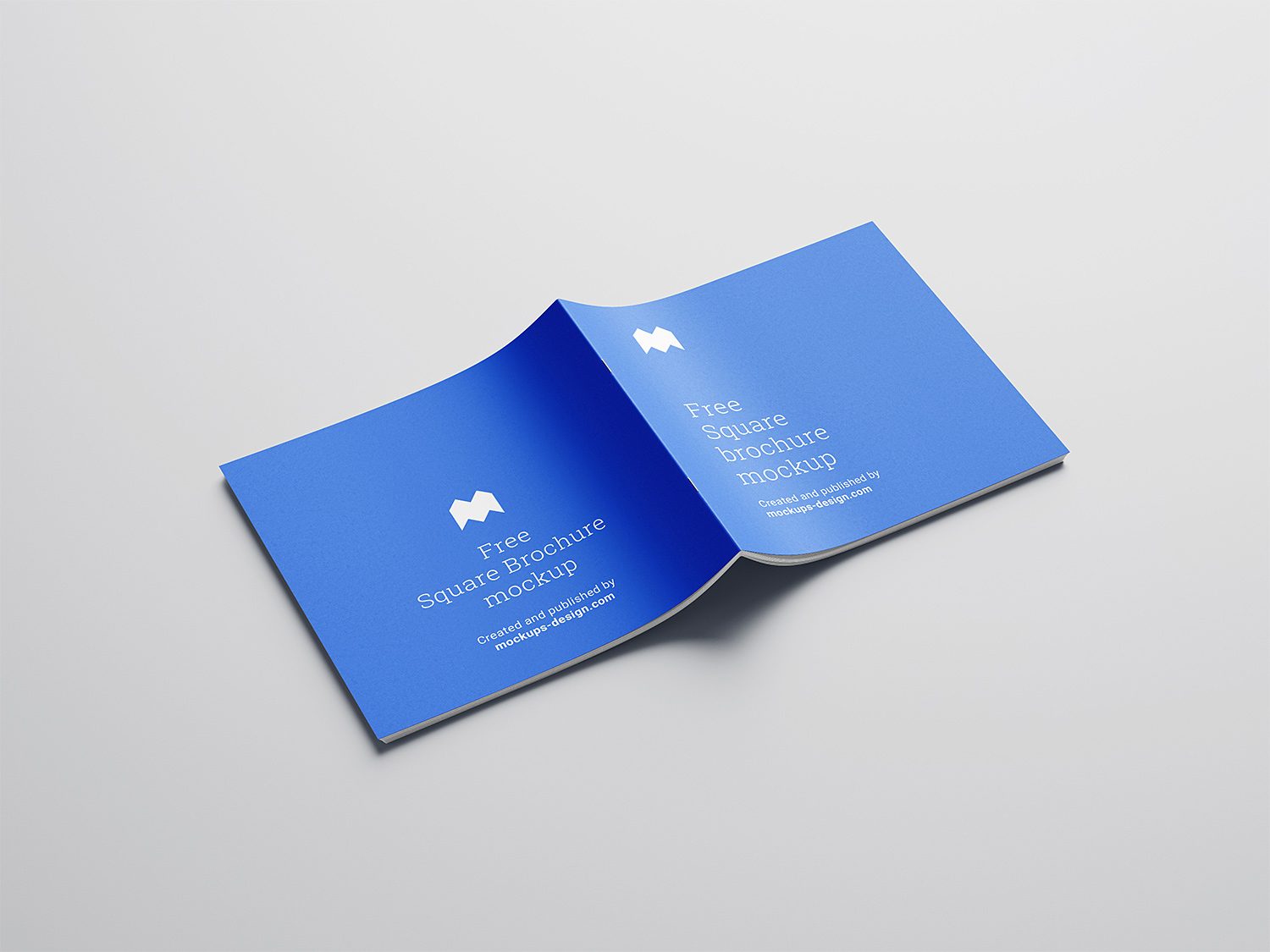 Square Brochure Mockup PSD