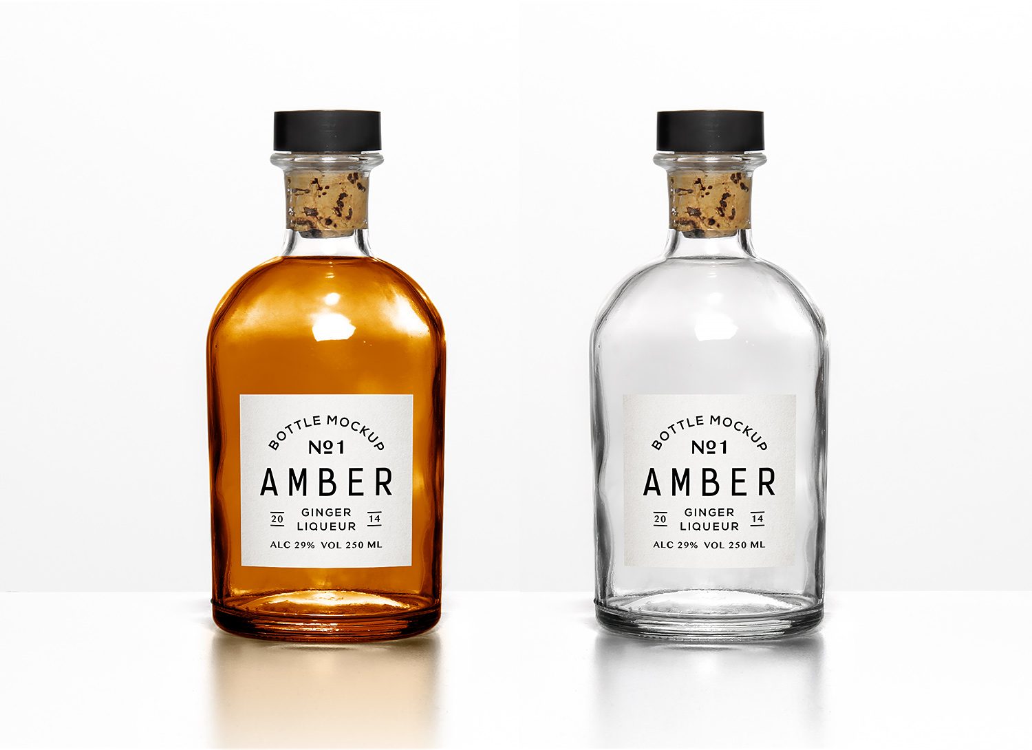 Versatile Bottle PSD Mockup