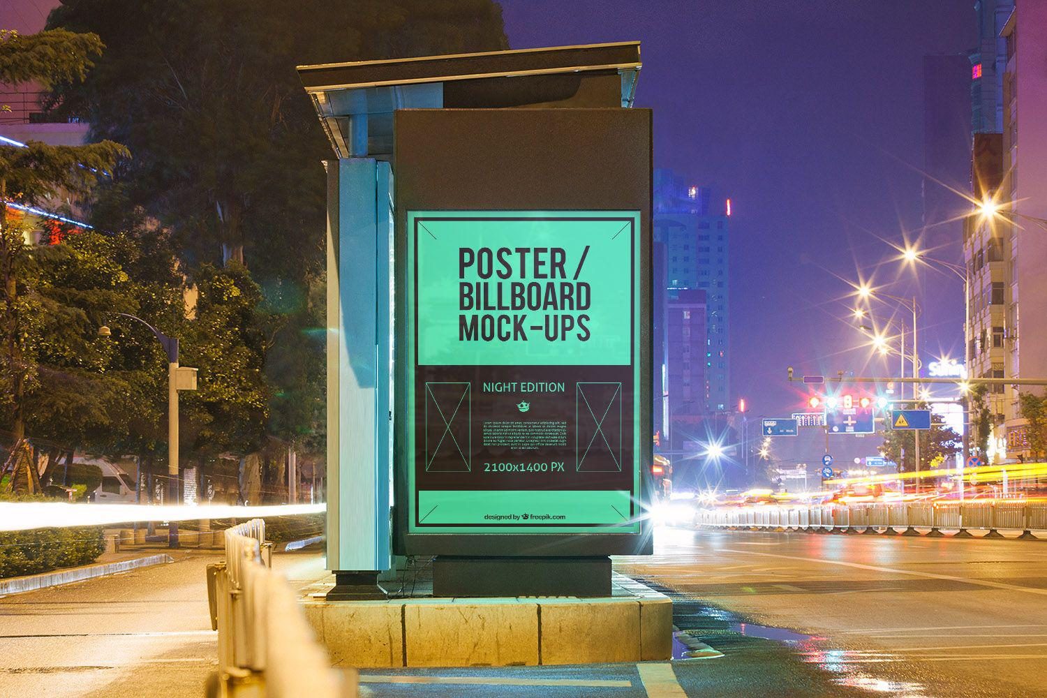 10 Urban Poster/Billboard Mockups