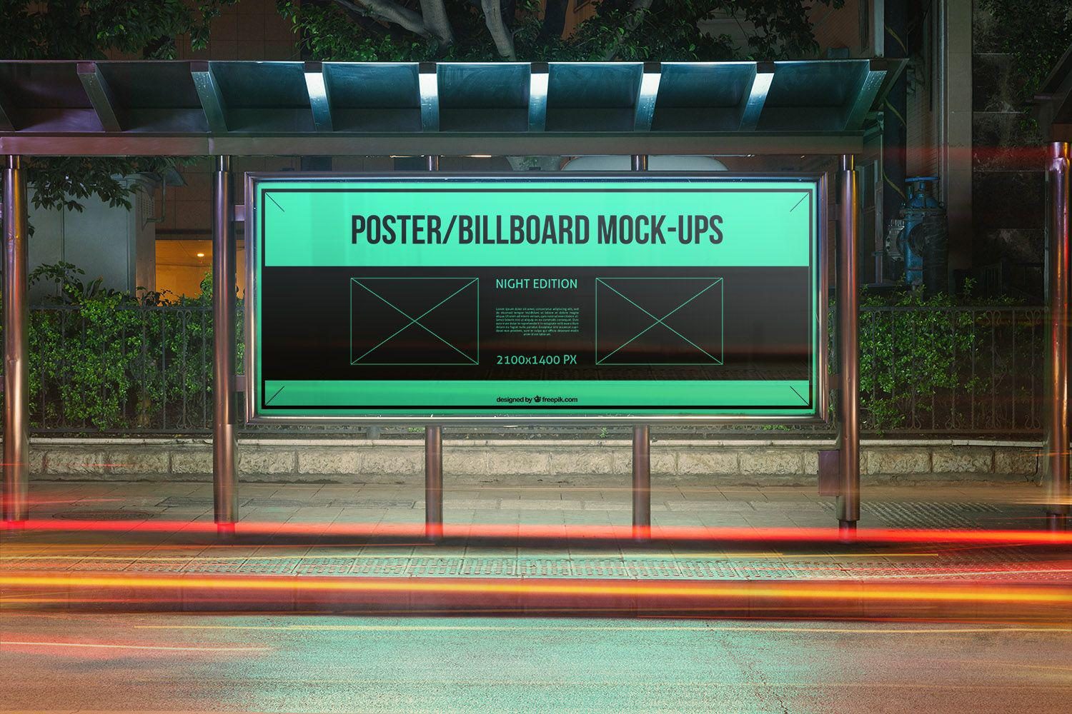 10 Urban Poster/Billboard Mockups