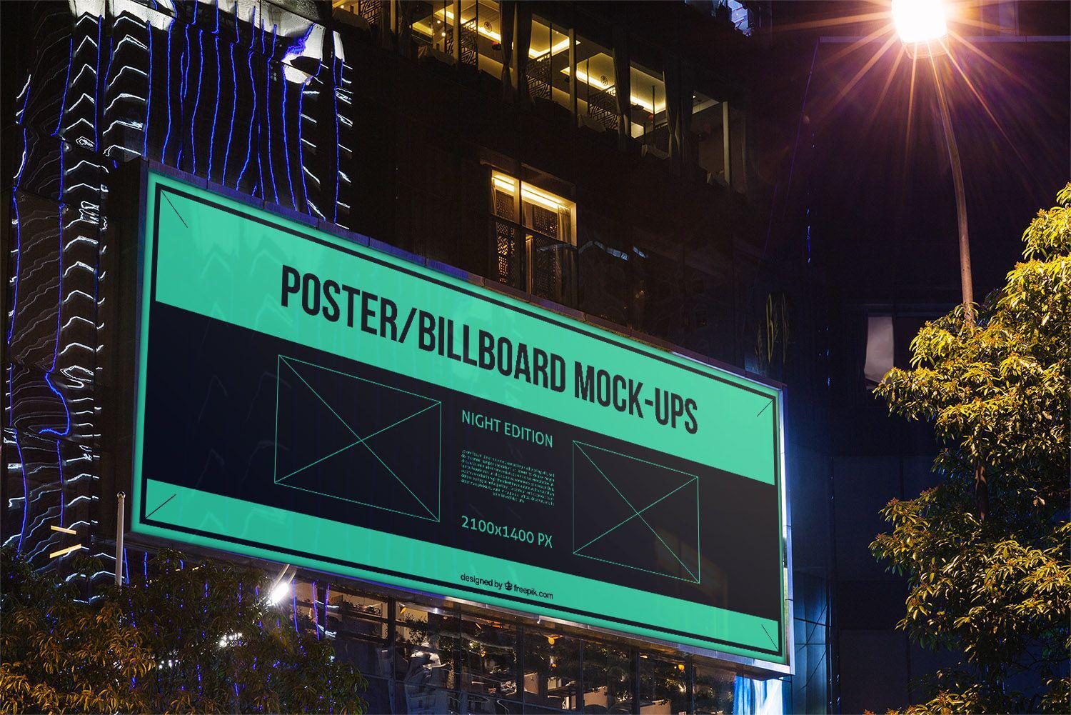 10 Urban Poster/Billboard Mockups