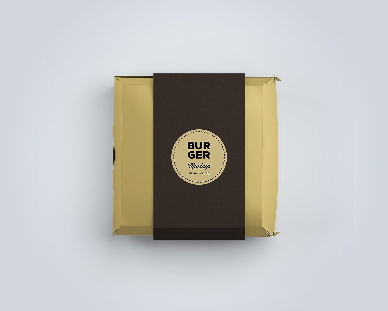 Download Burger Box Mockups Free : Burger Bar PSD Mockup by forgraphic™ on Dribbble : Simple burger box ...