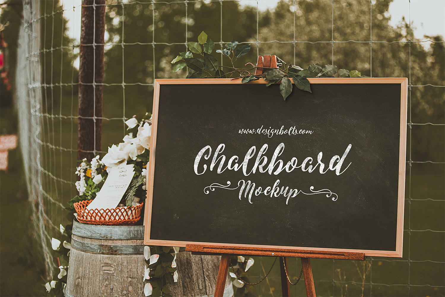 Chalkboard Mockup for Lettering & Typography