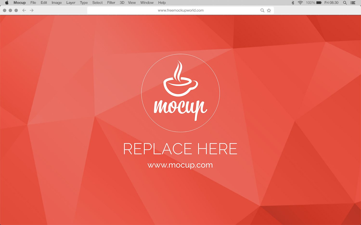 Free Menu Bar & Browser Mockup - Free Mockup World