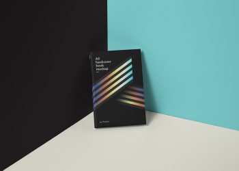 Free Modern Book Mockup