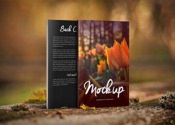 Nature Things Front & Back Book Mockup