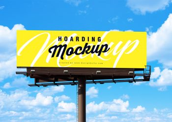 Photorealistic Billboard Mockup PSD