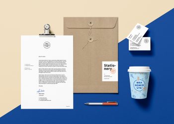 Premium Brand Identity Stationery Mockup