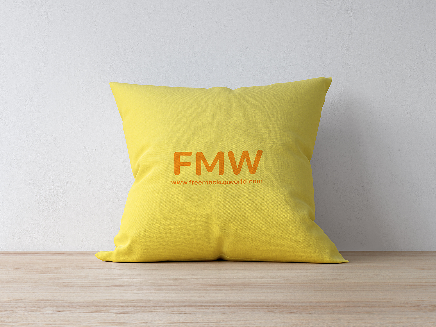 Premium Quality Square Pillow Cushion Mockup