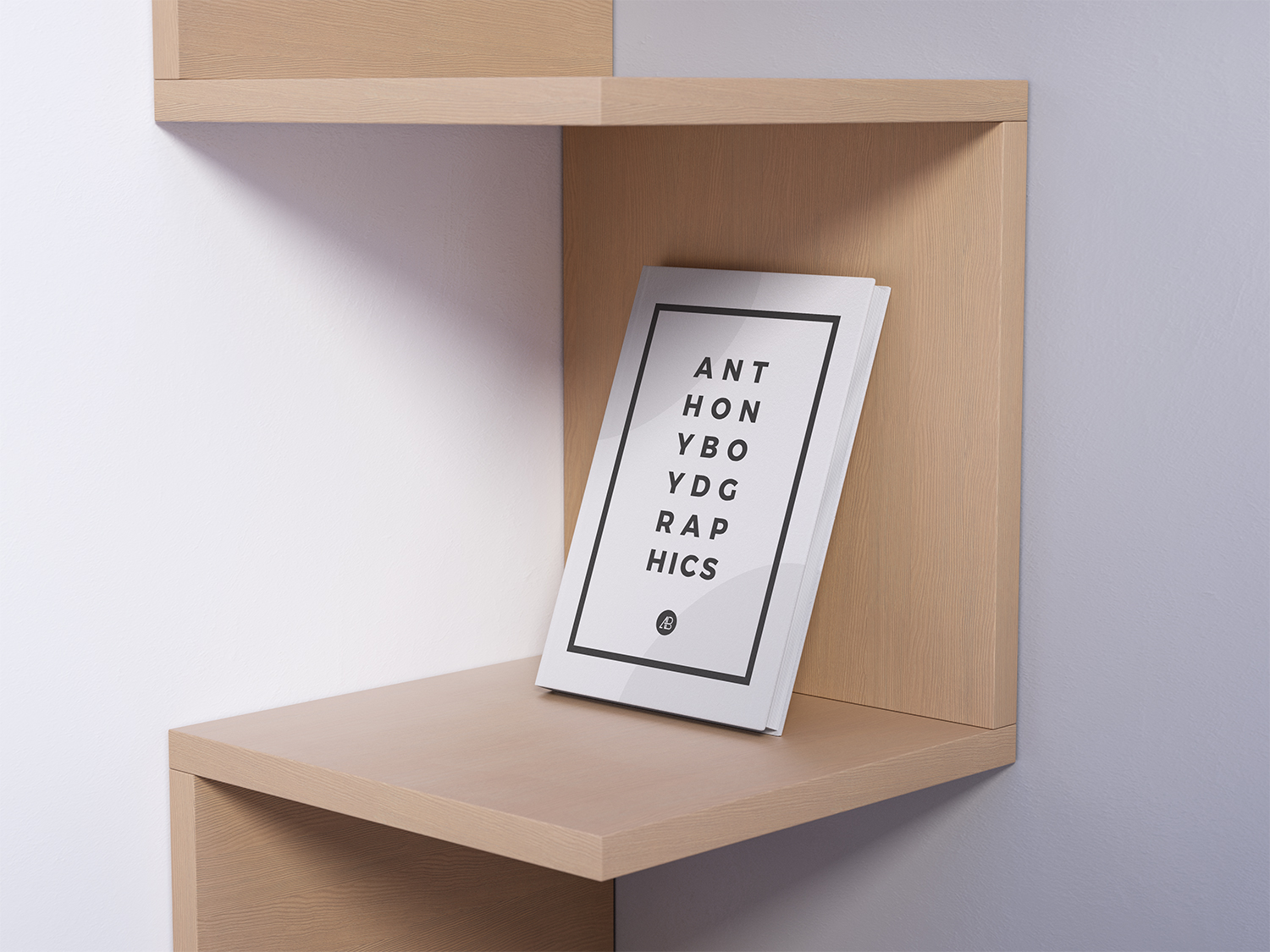 Realistic Book Mockup 3D Render