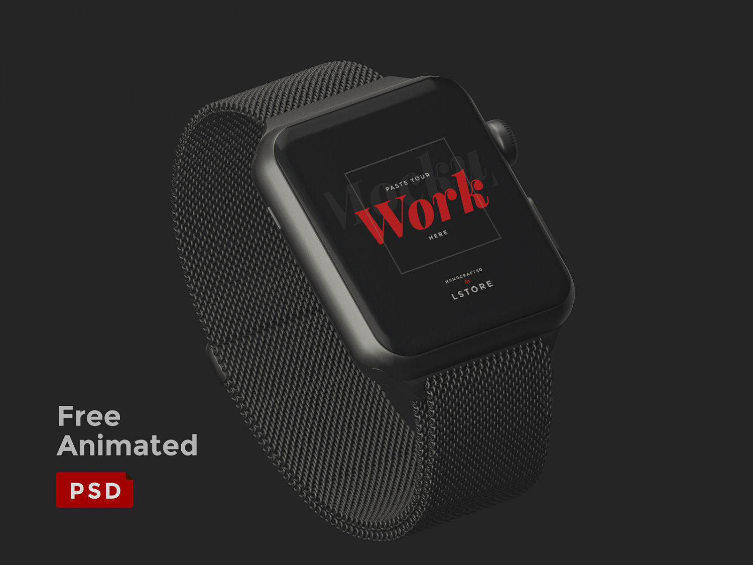 Animated Apple Watch Mockup