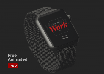 Animated Apple Watch Mockup