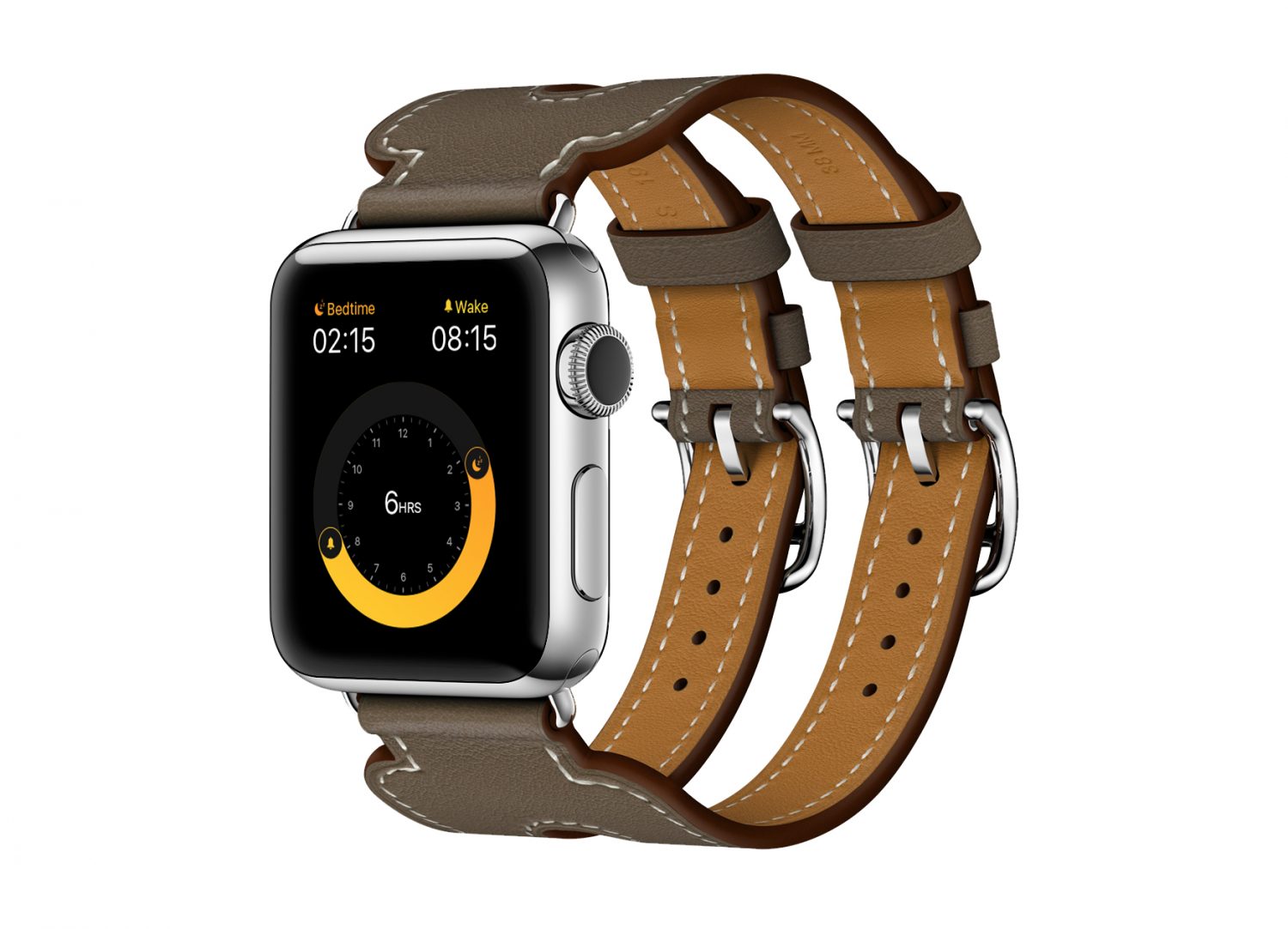 Apple Watch Leather Band Mockup PSD