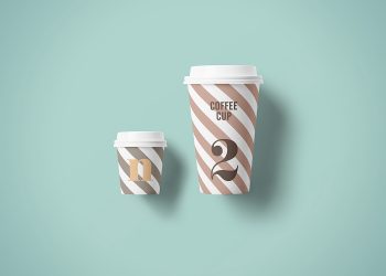 Coffee Paper Cup PSD Mockups