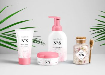 Cosmetics Packaging PSD Mockup