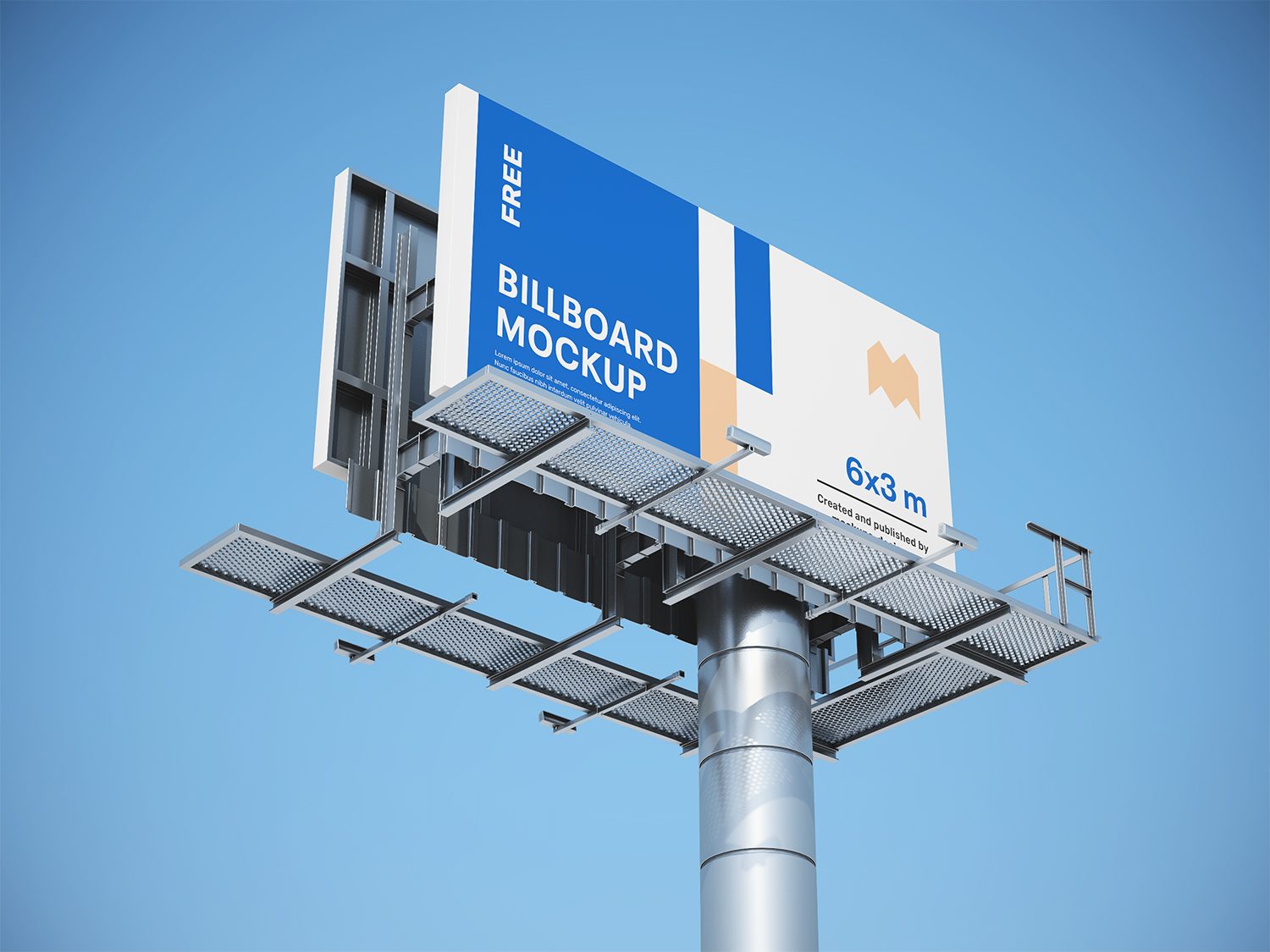 Free Billboards Mockup PSD