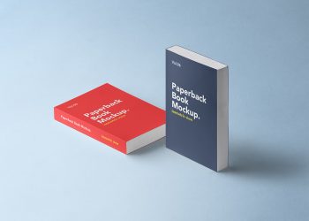 Paperback Book Mockup PSD