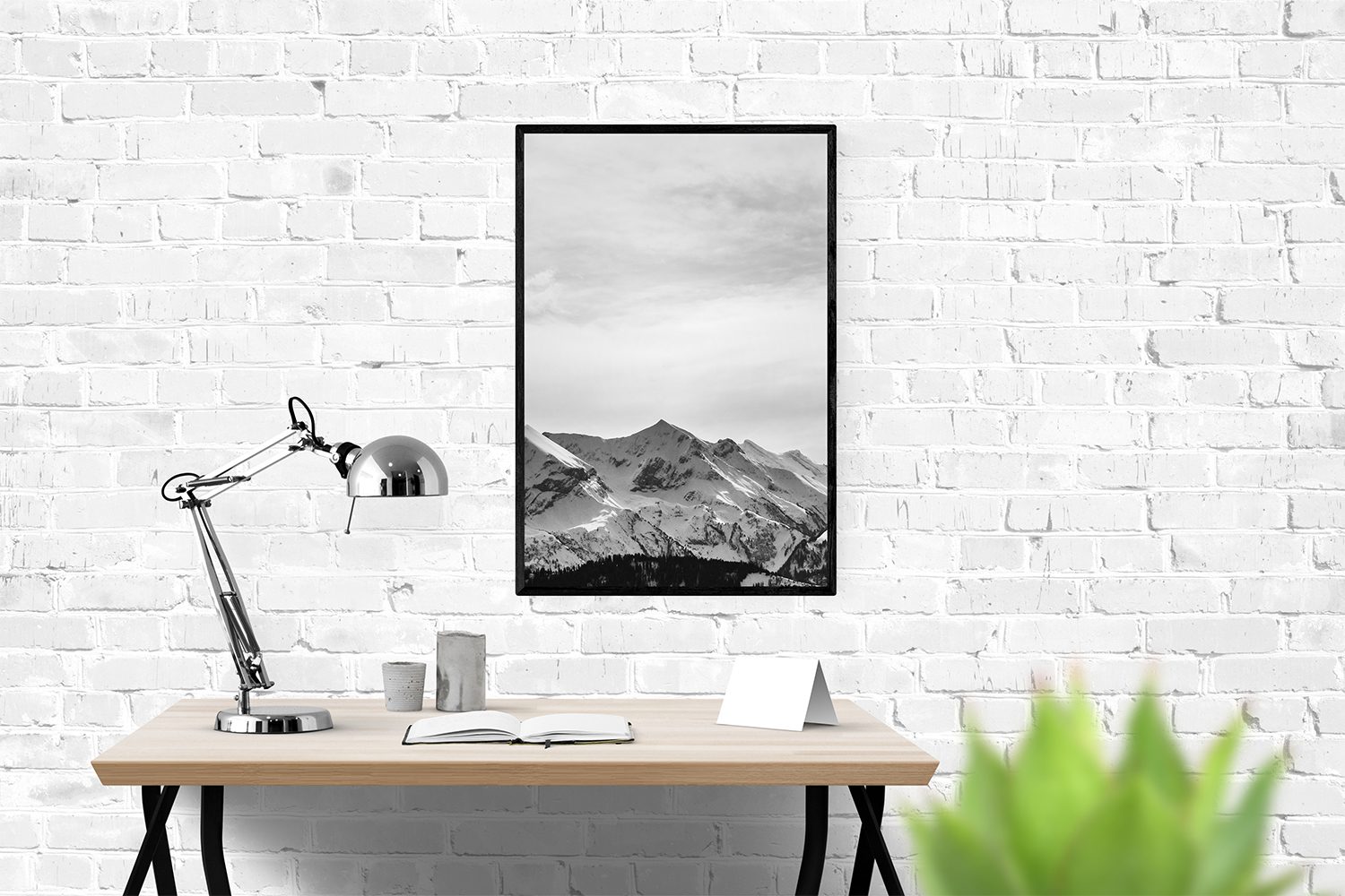 Wall Art PSD Mockup