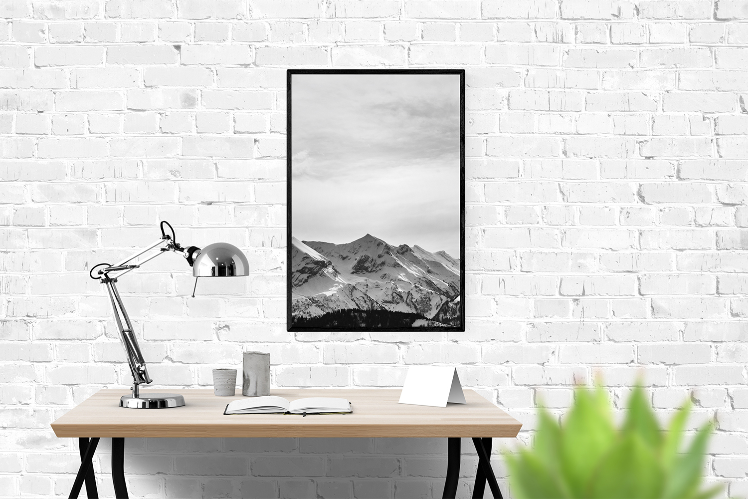 Wall Art PSD Mockup