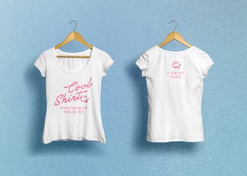 Woman T-Shirt Mockup