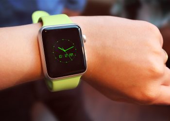 Apple Watch Sport Mockup PSD