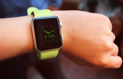 Apple Watch Sport Mockup PSD