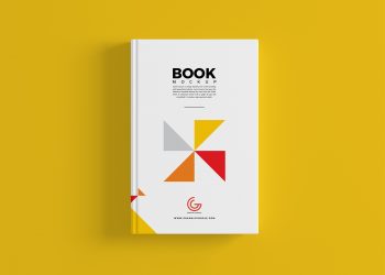 Free Book Cover Mockup PSD