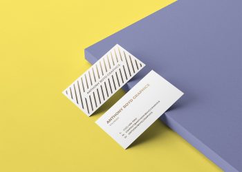 Free Business Card Mockup